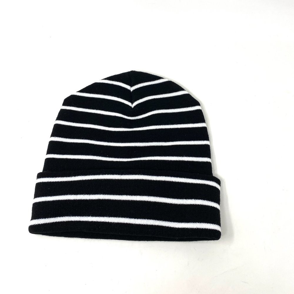 Vans MN Breaking Curf Beanie Black White Skateboarding Hat Women Men VN0A5GUV2UC - Picture 8 of 8